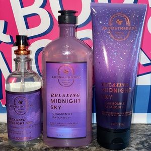 Bath & Body Works Aromatherapy Relaxing Midnight Sky